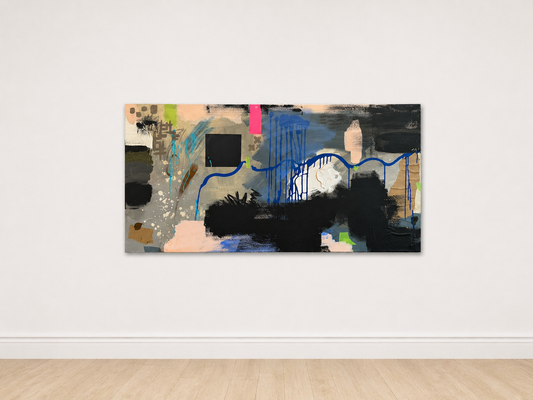 'And a River Runs Through It' - 48 x 24