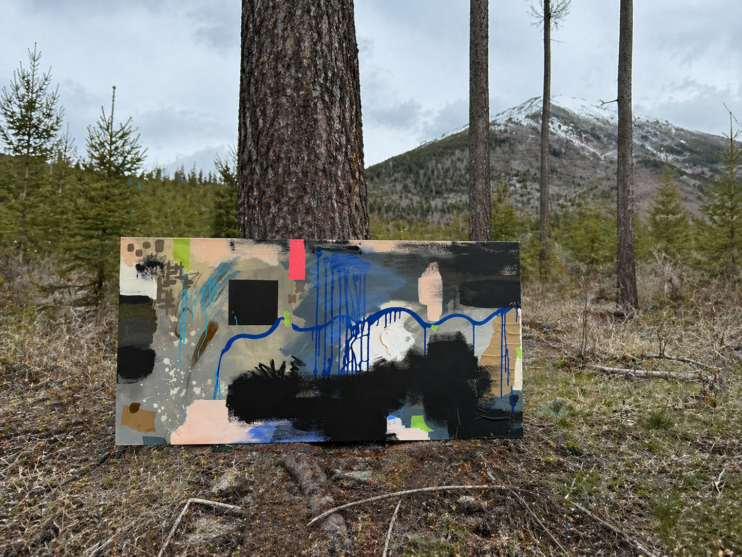 'And a River Runs Through It' - 48 x 24