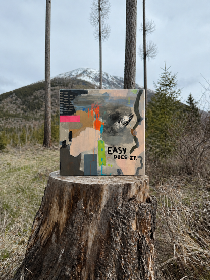 'Easy Does It' - 24 x 24