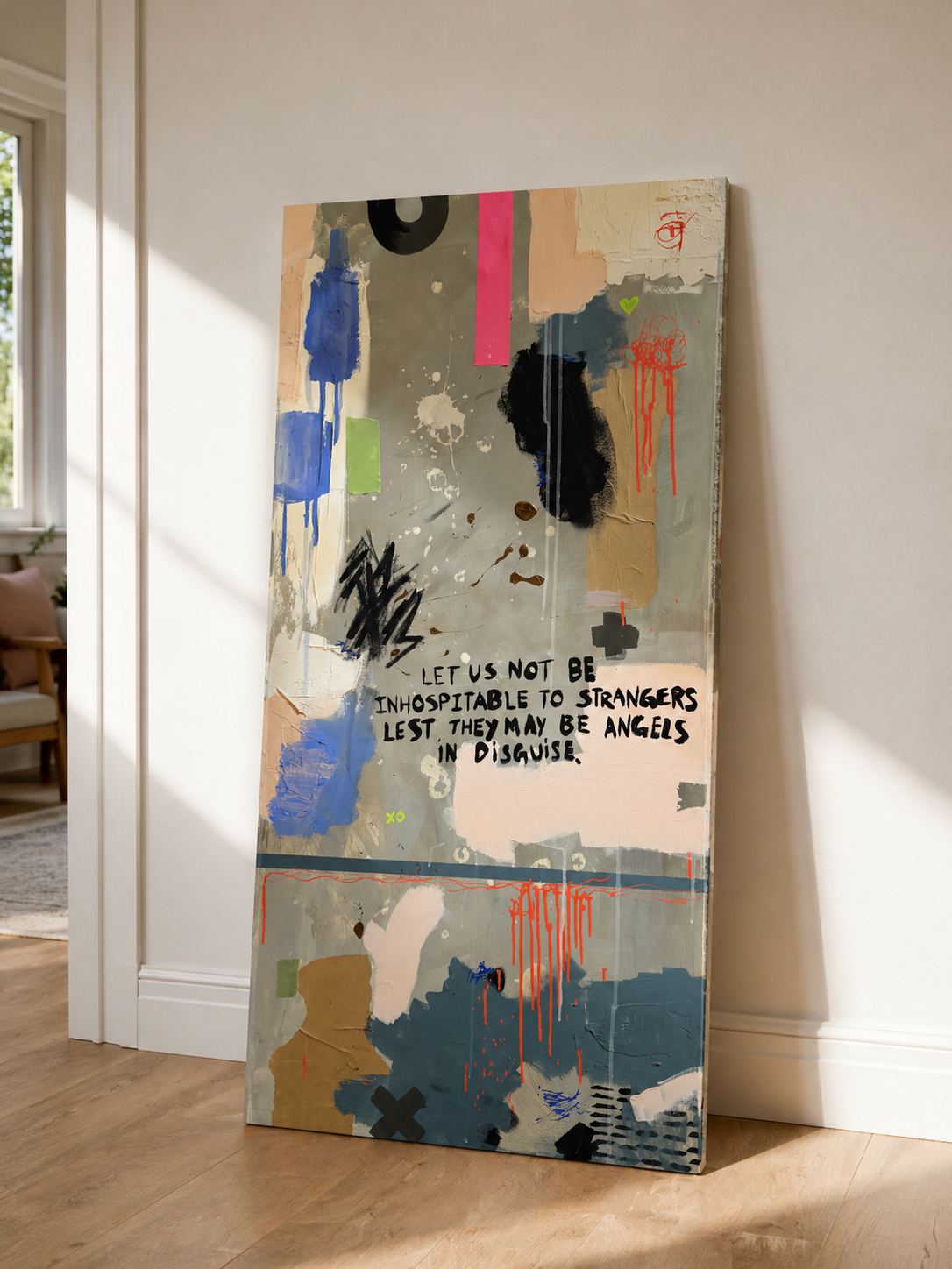 'Lest They Be Angels' - 48 x 24